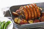 American Jazz Apple Sage and Macadamia Roast Pork Recipe BBQ Grill