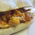 American Barbecue Pulled Chicken Sandwiches Dinner