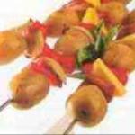 American Brochettes of Popes Appetizer