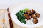 Asianstyle Pork Meatballs Recipe recipe