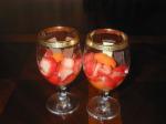 American Strawberries in White Wine 1 Appetizer