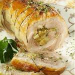 British Roulade with Various Ways and Fresh Herbs Appetizer