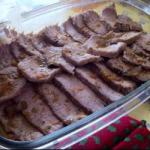 Canadian Roast Beef Classic with the Vegetables Appetizer