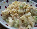 American Grilled Onion Potato Salad Dinner