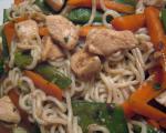 American Fivespice Chicken With Noodles Appetizer