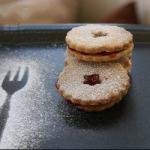 British Biscuits Stuffed with Jam Dessert