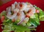 British Easy Shrimp and Dijon Vinnaigrette Salad Dinner