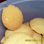 American Cornmeal Coconut Cookies Recipe Dessert