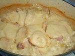 American Sunday Supper Scalloped Potatoes With Ham Dinner