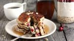 British Cranberry Oatmeal Cookie Layered Pancake Jars Breakfast