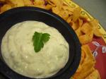 American Salsified Sour Cream Dip Appetizer