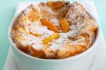 American Peach Clafoutis Recipe Dessert