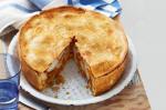 American Curried Potato And Pea Pie Recipe Appetizer