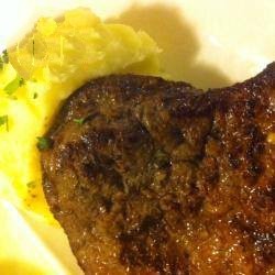 American Liver with Mashed Potatoes Appetizer