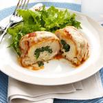 American Spinachstuffed Chicken Parmesan Appetizer