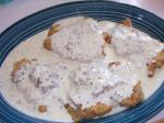 American Crusted Baked Chicken With Tarragon Cream Sauce Dinner