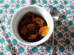 American Tea Poached Prunes  Kumquats Soup