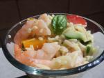 British Shrimp and Orzo Salad With Citrus Vinegrette Appetizer