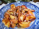 American Bbq or Griddled Peaches Dessert