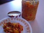 American Hot Orange Chutney Appetizer