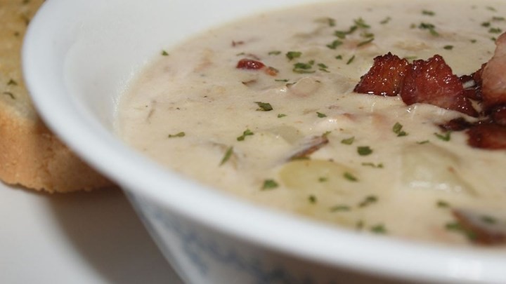 French New England Clam Chowder I Recipe Appetizer