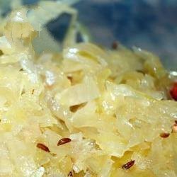 Czech Sauerkraut in a Pot Appetizer