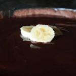 Czech Chocolate Cake with Banana Dessert