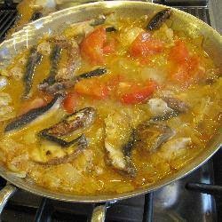 Indian Chicken Curry and Fungi Dinner