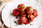 Spanish Meatballs In Tomato Chilli And Lemon Sauce Recipe Appetizer