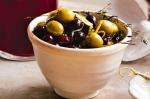 Spanish Warm Lemon And Herb Olives Recipe Appetizer