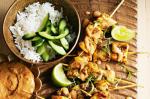American Satay Chicken Skewers Recipe 1 Dinner