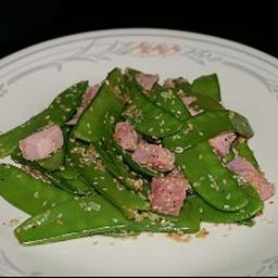 American Snow Peas with Sesame Seeds Other