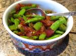 American Snap Peas and Red Onions Dinner