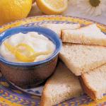 Indian Sour Cream Lemon Bread Dessert