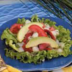 Indian Southwest Scallop Salad Appetizer
