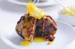 American Christmas Pudding With Orange Brandy Butter Recipe Appetizer