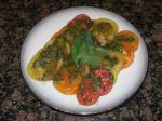 Canadian Tomato Salad With Fresh Basil Dressing Appetizer