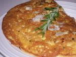 American Puffed Cheese Omelet Appetizer