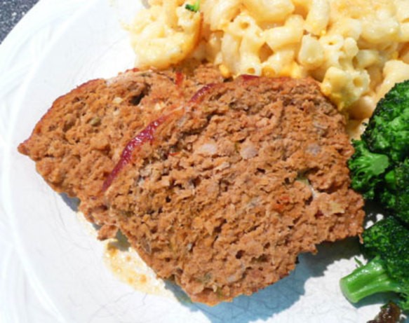 American Southwestern Meatloaf Burgers Dinner