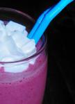 American Blackberry and Banana Smoothie Appetizer