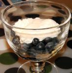 American Blueberries and Cointreau Dessert