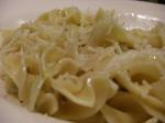 American Buttered Noodles With Eggs and Parmesan Cheese Dinner
