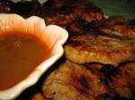 American Grilled Hoisin Glazed Pork Chops With Plum Dipping Sauce BBQ Grill