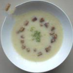 Canadian Soup of Celeriac with Croutons Appetizer
