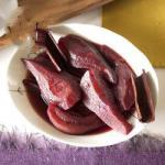 Cooked Pears in Red Wine and Cinnamon recipe
