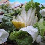 American Salad with Pear and Pecorino Cheese Dessert