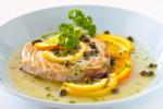 Canadian Fish with Citrus Caper Sauce Dinner