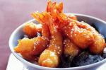 Canadian Honey Sesame Prawns With Fried Nori Recipe Dessert