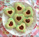 American Strawberry Jam Tarts cookies Dessert