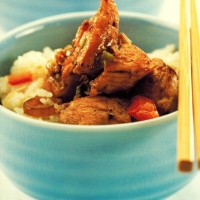 Chinese Ginger Stir-fired Chicken Dinner